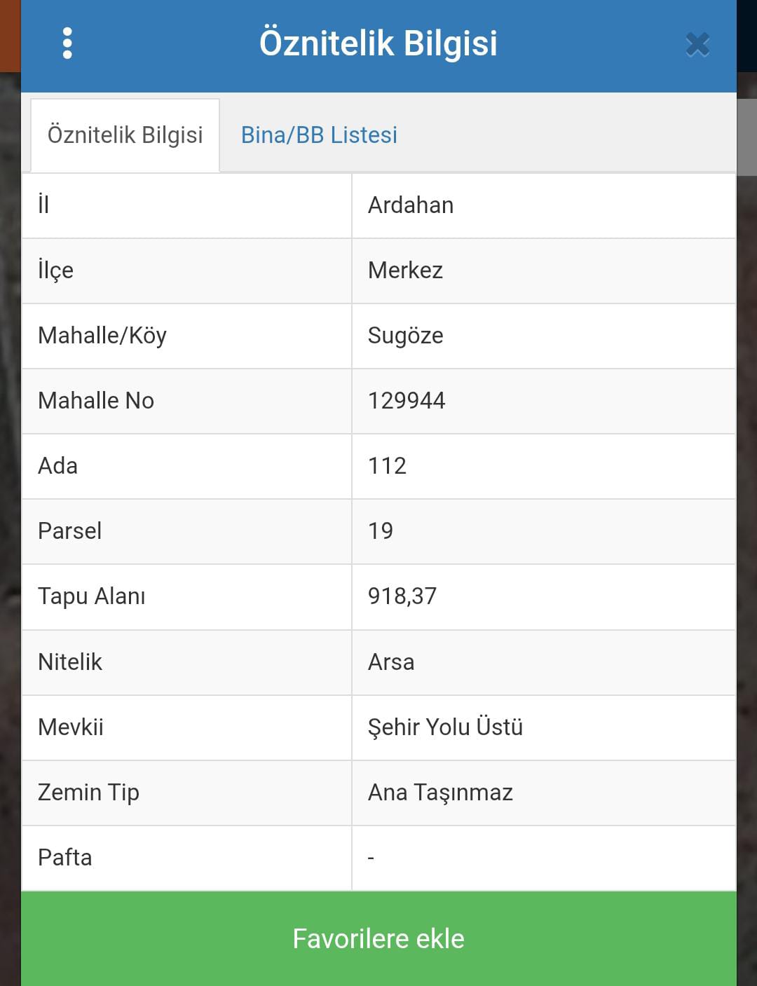 ARDAHAN MERKEZDE 918 M² OTOBAN YANI, TİCARİ MÜSTAKİL ARSA - ARDAHAN MERKEZ fotoğraf 2